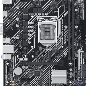 ASUS PRIME H510M-K R2.0 (Socket 1200, mATX, 2xDDR4(64GB), VGA/HDMI 2.1, 1xPCIe 4.0x16/1xPCIe 3.0, 1xLAN, 4xSATA 6Gb/s, 1xM.2, 4xUSB 3.2, 2xUSB 2.0, 1xPS/2)