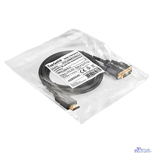 Exegate EX294673RUS Кабель HDMI-DVI-D ExeGate EX-CC-HDMIM-DVI2M-2.0 (19M/(24+1)M, dual link, 2м, позолоченные контакты)