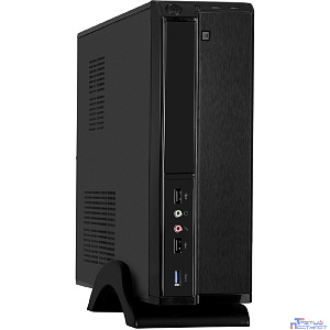 Exegate EX288782RUS Корпус Desktop ExeGate MI-207U-M400 (mini-ITX/mATX, БП M400 с вент. 8см, 2*USB+1*USB3.0, аудио, черный)