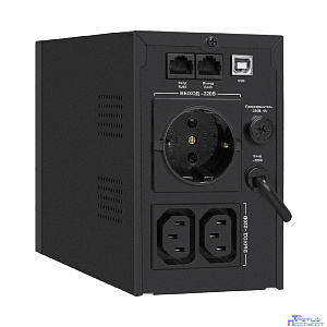 Exegate EX292788RUS ИБП ExeGate SpecialPro Smart LLB-1000.LCD.AVR.1SH.2C13.RJ.USB <1000VA/550W, LCD, AVR, 1*Schuko+2*C13, RJ45/11,USB, металлический корпус, Black>