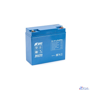 АКБ LiFePo4 БАСТИОН Skat i-Battery 12-17 12В / 17Ач, гарантия 5 лет (647)