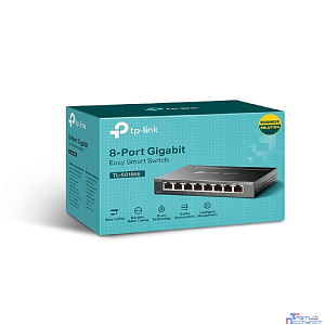 TP-Link TL-SG108E Коммутатор Easy Smart с 8 гигабитными портами