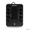 SMARTWATT UPS SAFE PRO 1000 {линейно-интерактивный,1000/600 ВА/Вт, напольный/настенный, LED индикация, Shuko CEE7/4 - 8 шт. (4 шт. с резервным питанием, 4 шт. - сетевой фильтр}