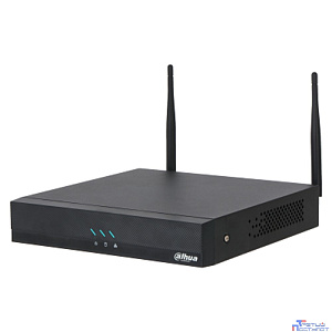 DAHUA DHI-NVR2108HC-W 8-канальный IP-видеорегистратор H.265+ с W-Fi и ИИ Входящий поток до 80Мбит/с;  1 SATA III до 20Тбайт;  1 HDMI, 1 VGA; 1 RJ45 100Мбит/с, Wi-Fi 2.4ГГц, 5ГГц