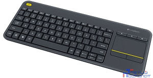 920-007147 Logitech Клавиатура K400 Wireless Touch Plus USB RTL заводская гравировка RU/LAT