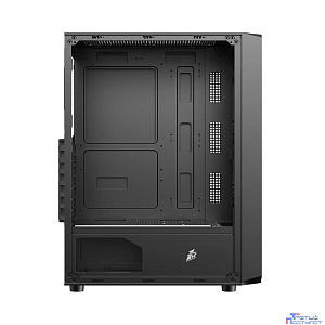 1STPLAYER FD3 Black / ATX / 4x120mm LED fans inc. / FD3-BK-4F1