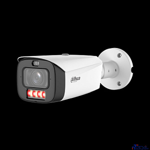 DAHUA DH-IPC-HFW3449T1P-ZAS-PV-PRO Уличная цилиндрическая IP-видеокамера WizColor 4Мп; 1/1.8” CMOS; моторизованный объектив 2.7~12мм (4x); WDR(120дБ); видеоаналитика  LED 60м, ИК 60м; IP67; металл+пла