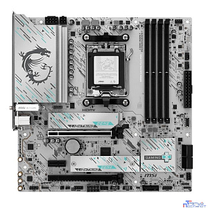 Материнская плата MSI B850M GAMING PLUS WIFI SocketAM5 AMD B850 4xDDR5 mATX AC`97 8ch(7.1) 5Gigabit RAID+HDMI+DP