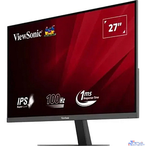 LCD ViewSonic 27" VA2708-2K-HD {IPS 2560x1440 100Hz 1ms 178/178 300cd 1000:1 8bit 1000:1 HDR10 2xHDMI2.0 DisplayPort1.4 VESA}