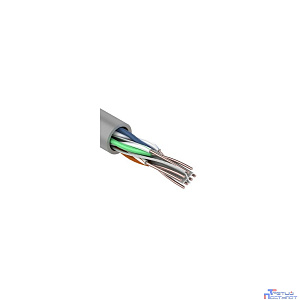 PROconnect (01-0047-3) Кабель витая пара омедненный U/UTP, CCA, CAT 6, PVC, 4PR, 23AWG, INDOOR, SOLID, серый, 305м