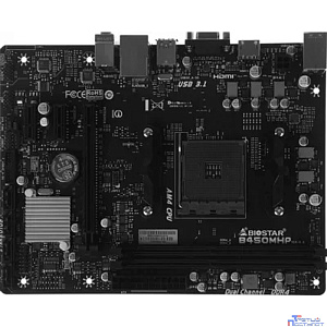 Biostar B450MHP RTL {Socket AM4, AMD B450, 2xDDR4-2933, D-SUB+HDMI, 1xPCI-Ex16, 2xPCI-Ex1, 4xSATA3(RAID 0/1/10), 8 Ch Audio, GLan, (4+4)xUSB2.0, (2+2)xUSB3.2, 1xPS/2, mATX}