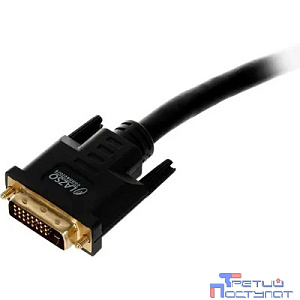 Кабель аудио-видео Lazco WH-141 HDMI (m)/DVI-D(m) 20м. позолоч.конт. черный (WH-141(20M))