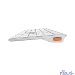 Клавиатура A4Tech Fstyler FBX50C белый USB беспроводная BT/Radio slim Multimedia (FBX50C WHITE)