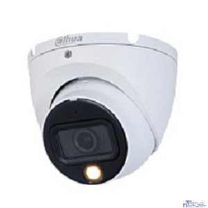 DAHUA DH-HAC-HDW1200TLMP-IL-A-0280B-S6 Уличная турельная HDCVI-видеокамера с интеллектуальной двойной подсветкой 2Мп, объектив 2.8мм, ИК 20м, LED 20м, IP67, корпус: металл