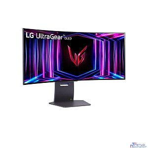 LCD LG 34" 34GS95QE-B UltraWide черный {OLED Curved 3440x1440 240Hz 2xHDMI DisplayPort} [34gs95qe-b.aruz]