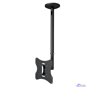 Arm Media LCD-1000 черный 10"-37" макс.30кг потолочный поворот и наклон