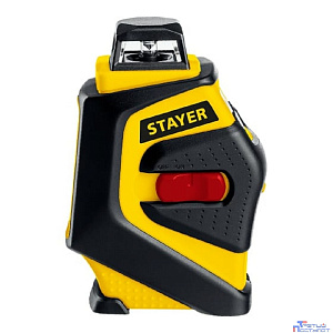 Нивелир лазерн. Stayer 34962-2 цв.луч. красный 2луч.