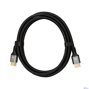 Bion Кабель HDMI v2.1, 19M/19M, 3D, 8K UHD, экран, 2 м, черный [BXP-HDMIV21-2M]