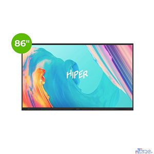 Hiper Touch EDU Интерактивная панель 86" {LED 4К 60Hz 400cd 1200:1 178/178 2x15W} [IFP8602-HE]