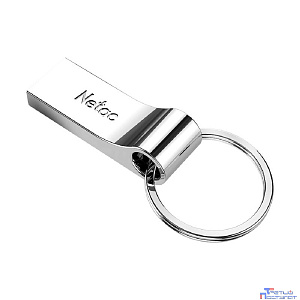 Netac USB Drive 32GB U275 <NT03U275N-032G-20SL>, USB2.0, с кольцом, металлическая