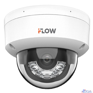 iFLOW F-IC-2442C2MS(4mm) Value 4Мп уличная купольная IP-камера с гибридной Smart подсветкой до 30м  и технологией SharpSense