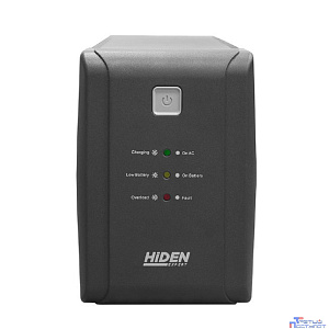 ИБП HIDEN EXPERT ULS600E 600ВА/360Вт {Линейно-интерактивный, 2xSchuko LED, USB, встроенный АКБ 1x12B/7Ач} {УТ-00002465}