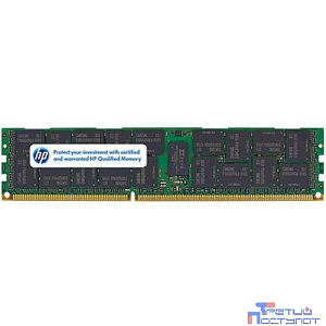 Оперативная память HP 647647-071 (664688-001) 4GB (1x4GB) Single Rank x4 PC3L-10600R (DDR3-1333) Registered CAS-9 Low Voltage