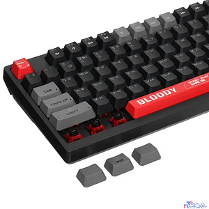 Клавиатура проводная A4Tech Bloody S98 black (механическая, USB, for gamer, LED) (S98 RED)