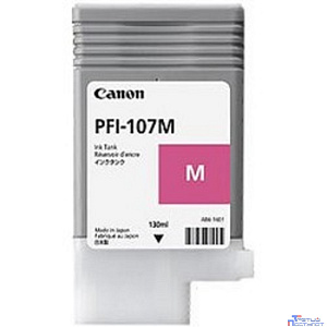 Canon PFI-107M 6707B001 Картридж для  iPF680/685/770/780/785, Пурпурный, 130ml  ( 6707B003 )