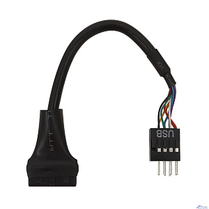 Bion переходник USB 3.0 - USB 2.0, внутренний, 10 см [BXP-USB3F-USB2M-010]