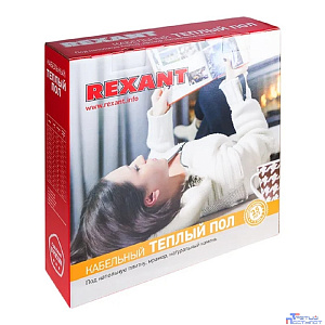Rexant 51-0521-3 Теплый пол RND-140-2100 (2100Вт/140м/ S обогрева, м2: 13,0-17,5) (двух жильный)