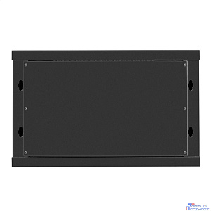 Exegate EX298617RUS Шкаф телекоммуникационный 19" настенный 6U ExeGate EC-WM-6U.450.M.BLACK (19”, 6U, 600x450x370mm (ШхГхВ), передняя дверь металл, съемные боковые панели, пыле- и влагозащита IP23, че