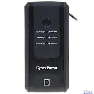 ИБП CyberPower UT650EG {Line-Interactive, Tower, 650VA/390W USB/RJ11/45 (3 EURO), 12В/7 Ач х 1}