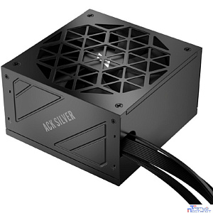 1STPLAYER Блок питания  ACK SILVER 850W Black / ATX 3.1, APFC, 80 PLUS Silver, Double Forward, DC-DC, full Teapo caps, 140mm fan, non-modular / HA-850BA7-BK