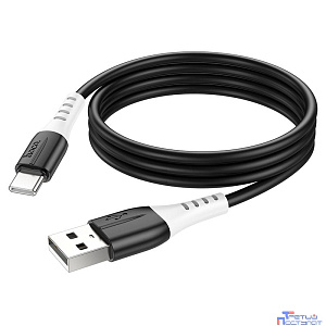 HOCO HC-68575 X82/ USB кабель Type-C/ 1m/ 3A/ Силикон/ Black