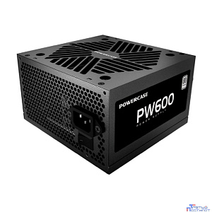 Powercase PW600 (80 Plus, ATX 2.31, 600W, APFC, DC-DC, 120mm Fan) / PS-600W-DC