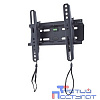 Kromax FLAT-6 new black, наст. для TV 15"-47", max 35 кг, 1 ст св., нак. +3°-10°, от ст. 42 мм, max VESA 200x200 мм.