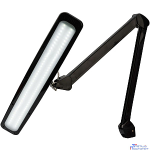 Rexant 31-0411 Лампа настольная бестеневая  , струбцина, «ECO light», 84 SMD LED, сенсорный диммер, черная
