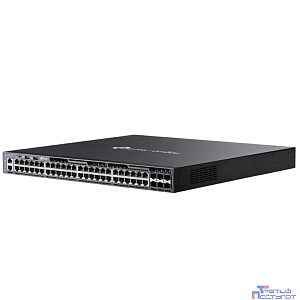 TP-Link SG6654XHP Стекируемый управляемый коммутатор 3-го уровня Omada с 48 гигабитными портами PoE+ и 6 портами SFP+