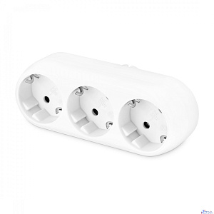 Сетевой разветвитель Buro BU-PS3G-W (3 розетки) белый (пакет ПЭ) {352741}