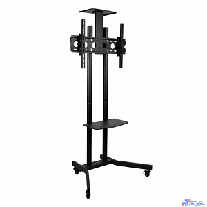 Arm media PT-STAND-9 black {LED/LCD телевизоров 32"-65", max 45 кг, наполная, высота 1630 мм, наклон ±15°, max VESA 600x400 мм}