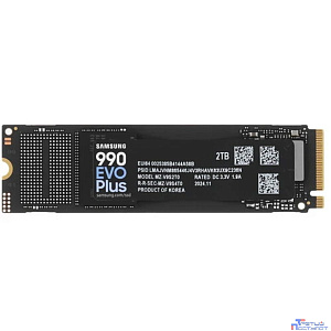 Samsung SSD 2Tb 990 EVO Plus M.2 MZ-V9S2T0BW NVMe 2.0, PCIe 4.0 x4, V-NAND TLC