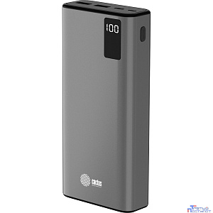 Мобильный аккумулятор Cactus CS-PBFSFA-20000 20000mAh 4.5A 2xUSB-A/USB-C серый