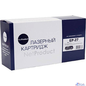 NetProduct EP27 Картридж для Canon MF 3110/3228/3240/LBP3200, 2,5K