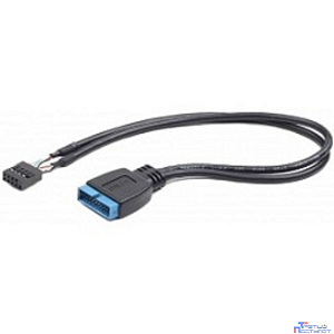 Cablexpert Внутренний USB2 - USB3 кабель, 9pin/19pin, 0.3m (CC-U3U2-01)