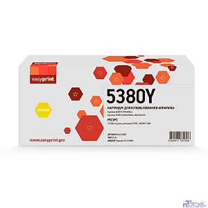 Тонер-картридж EasyPrint LK-5380Y для Kyocera ECOSYS PA4000cx/MA4000cix/ MA4000cifx (10000 стр.) желтый, с чипом