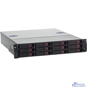 Exegate EX293179RUS Серверный корпус ExeGate Pro 2U550-HS12 <RM 19", высота 2U, глубина 550, БП 1U-1000ADS, 12xHotSwap, USB>