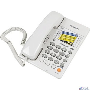 Panasonic KX-TS2363RUW (белый) {однокноп.набор 20 ном., спикерфон, автодозвон}