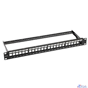 Rexant (02-0053) Панель коммутационная наборная 19", 1U, 24 порта, UTP