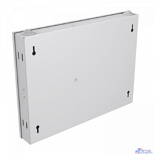 NTSS Кросс NTSS оптический настенный, укомплектованный, 12 портов FC/APC, 9/125 мкм (планки, сплайс-кассета, пигтейлы, КДЗС, адаптеры) серый RAL 7035 NTSS-WFOB-12-FC/A-9-SP1.5G2AY